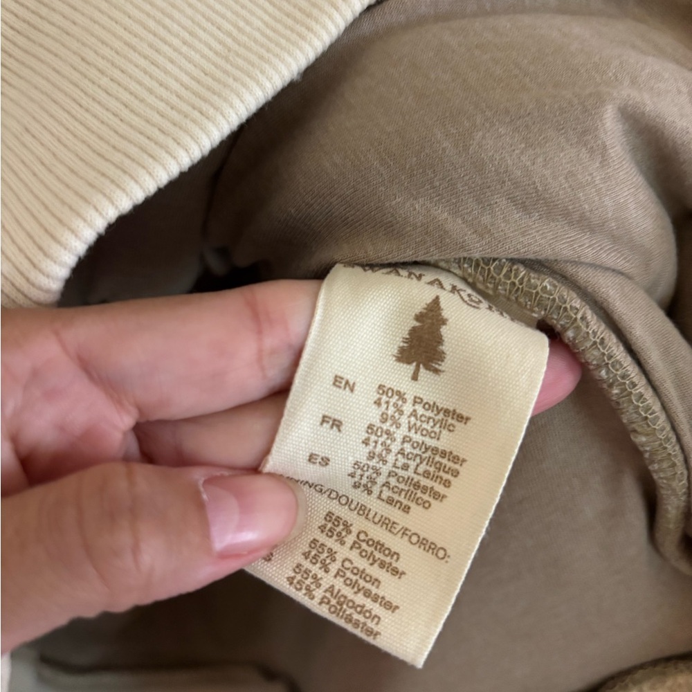 NWT Wanakome Women’s XXL Brown Sherpa Hoodie Sweatshirt Teddy - Picture 8 of 8